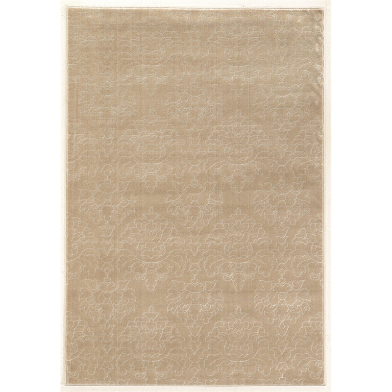 Prisma Chloe Light Beige, 63"W X 90"D X .25"H, Lt Beige