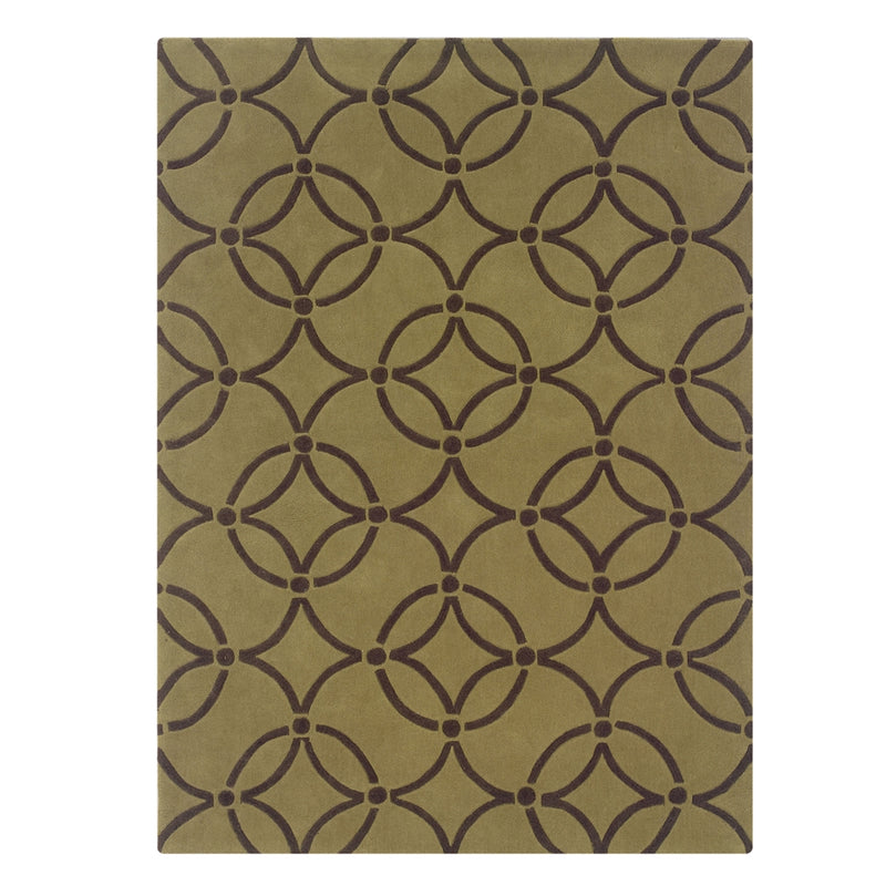 Trio Briony Wasabi & Chocolate 8x10, Rug