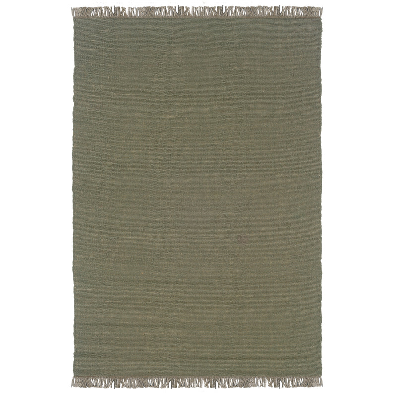 Verginia Berber Olive  3.5 x 5.5 Rug