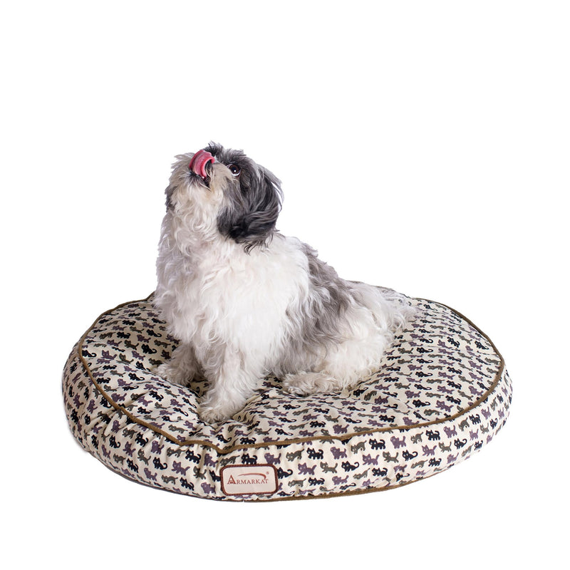 Armarkat Dog Bed Polyfilled Pet Cushion Crate Mat Soft Pad Washable And Cozy For Medium Dog