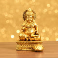 UPHARKARO Brass Kuber Idol 2.5 Inch– Prosperity & Money God Idol for Pooja & Gift