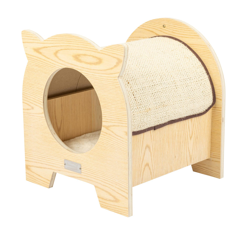 Armarkat Real Wood Model S1203 Premium Wood Cat Hideaway