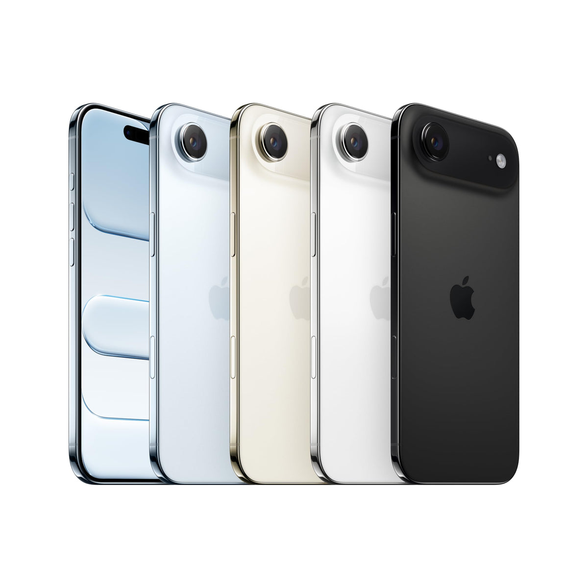 Apple iPhone Air 256 GB: Thinnest iPhone Ever, 16.63 cm (6.5″) Display with Promotion up to 120Hz, Powerful A19 Pro Chip, Center Stage Front Camera, All-Day Battery Life; Space Black