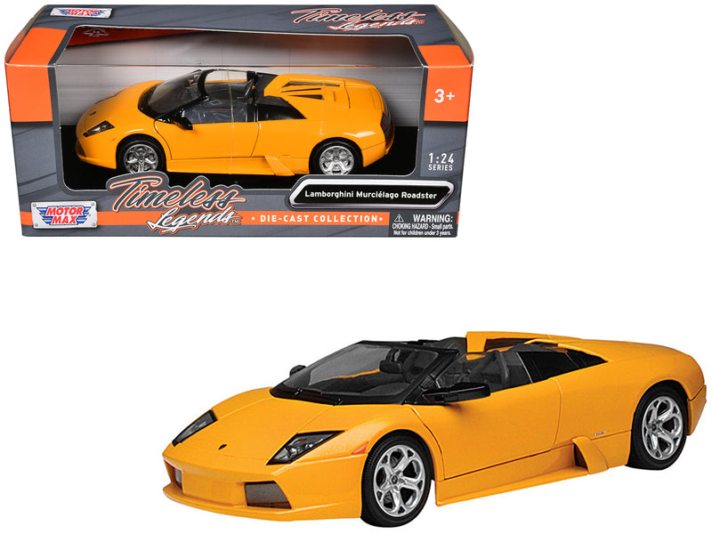 Lamborghini Murcielago Roadster Orange 1/24 Diecast Model Car by Motormax