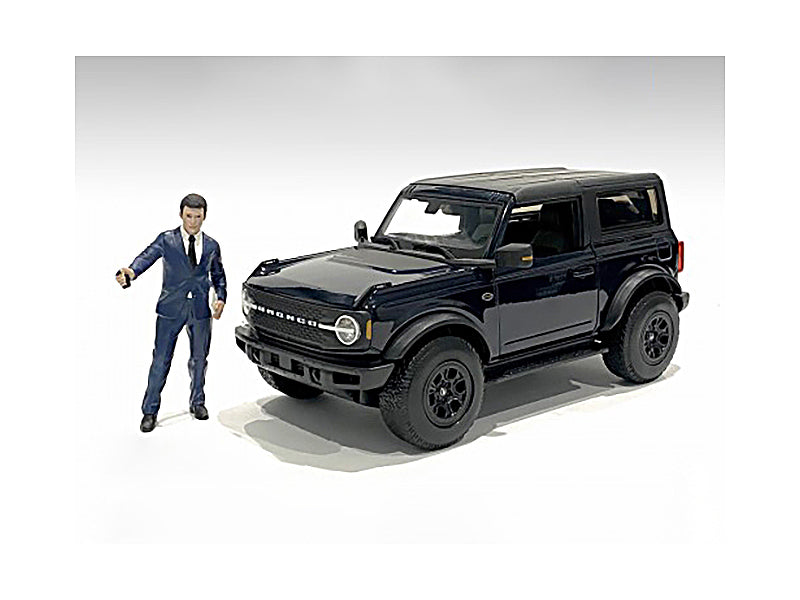 The Dealership Male Salesperson Figurine for 1/18 Scale Models by American Diorama