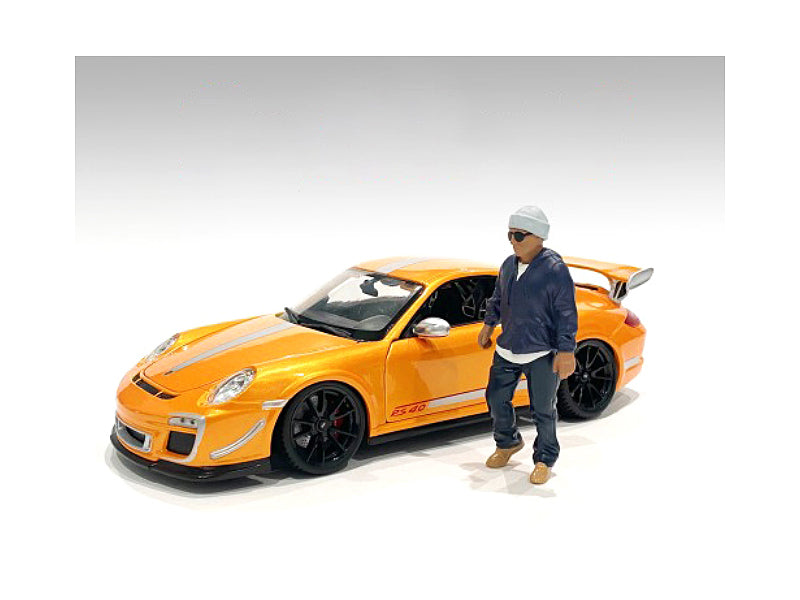 "Car Meet 1" Figurine IV for 1/24 Scale Models by American Diorama