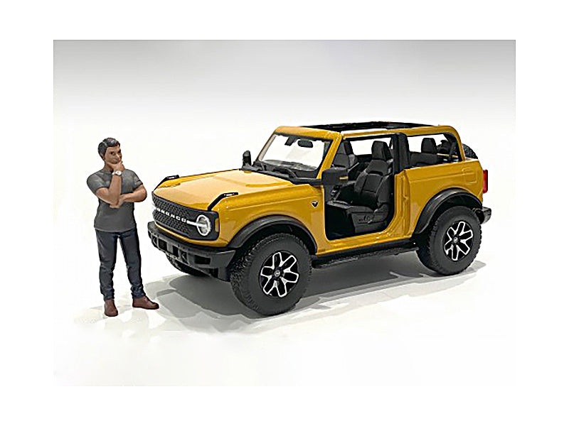 The Dealership Customer III Figurine for 1/24 Scale Models by American Diorama