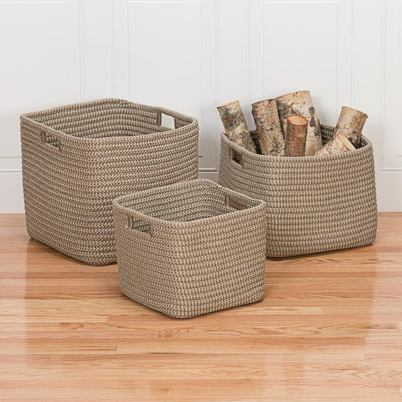 Carter Basket - Natural 14"x14"x12"