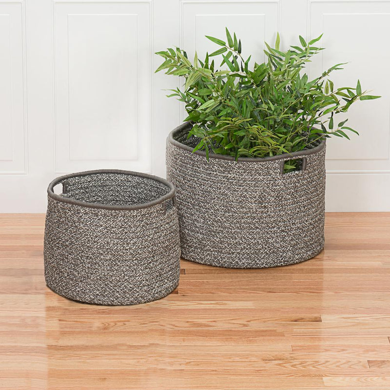 Casablanca Basket - Grey 15"x15"x12"