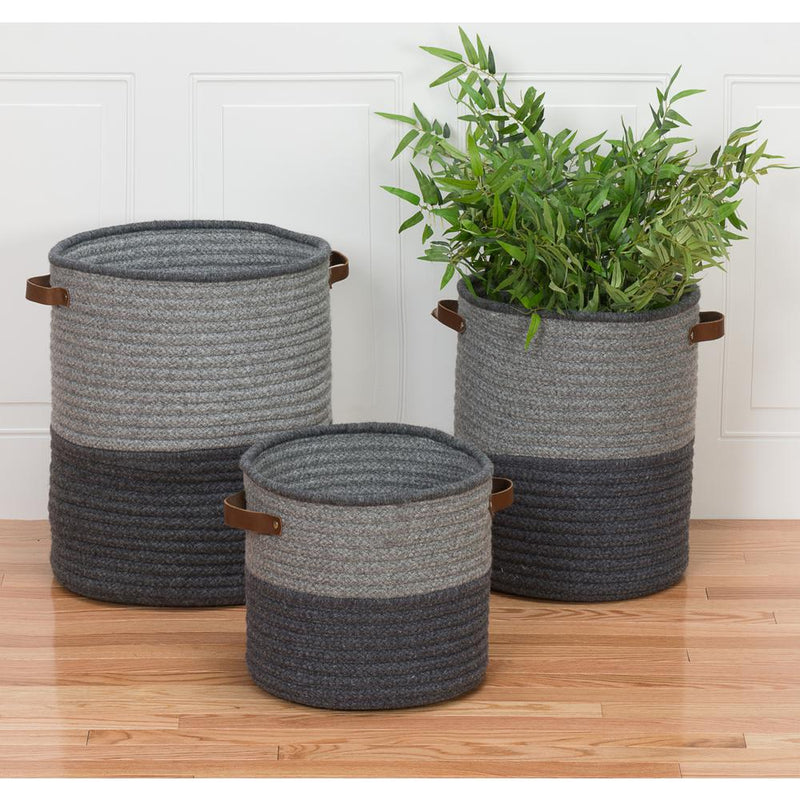 Casa Mesa Basket - Grey 14"x14"x16"