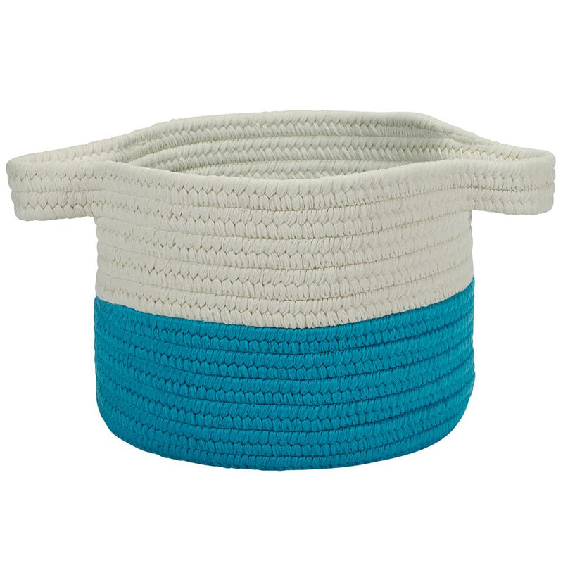 Beach Bum Basket - Teal 15 x15 x12  Storage Basket