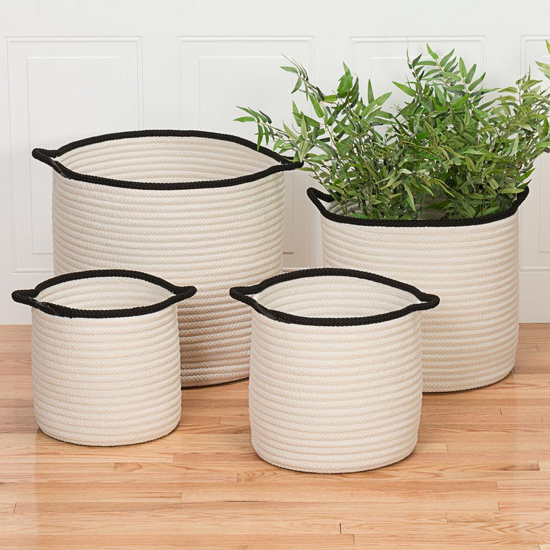 Sonoma Basket - White 16"x16"x14"