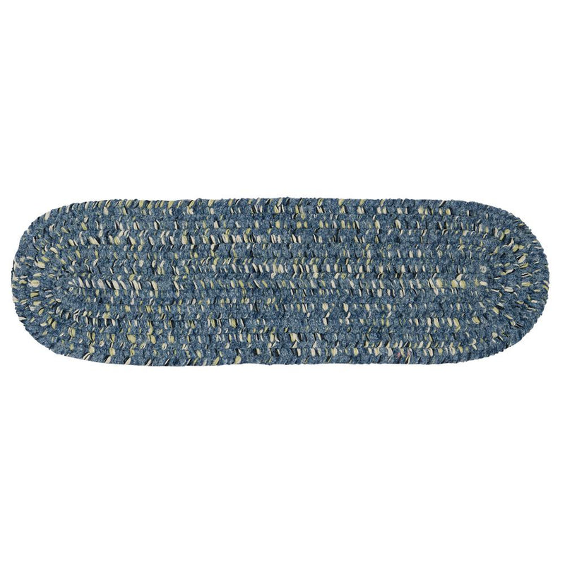 West Bay- Blue Tweed 10' round