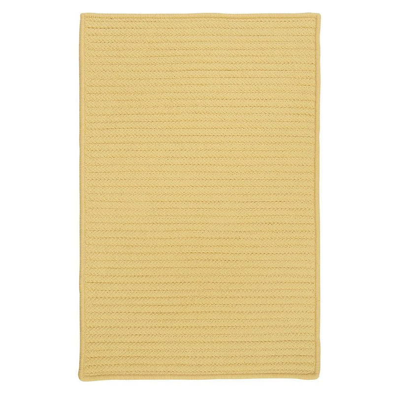 Simply Home Solid - Pale Banana 6' square