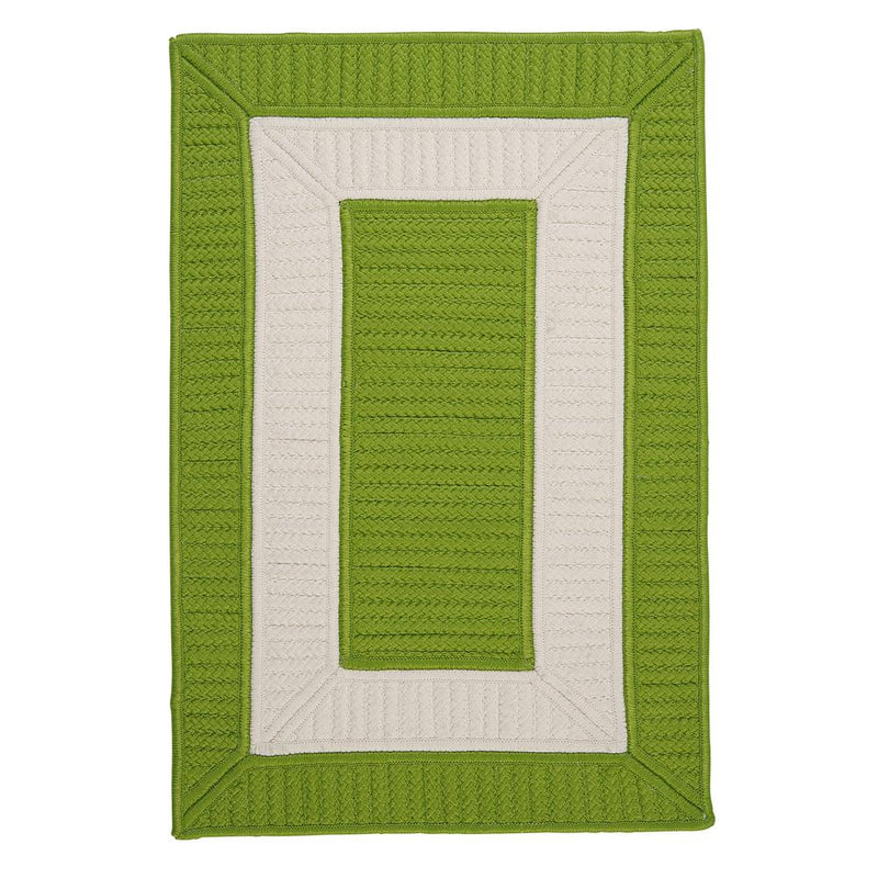 Rope Walk - Bright Green 4' square