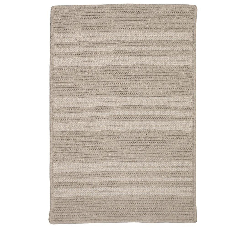 Sunbrella Southport Stripe- Ash 5'x7'