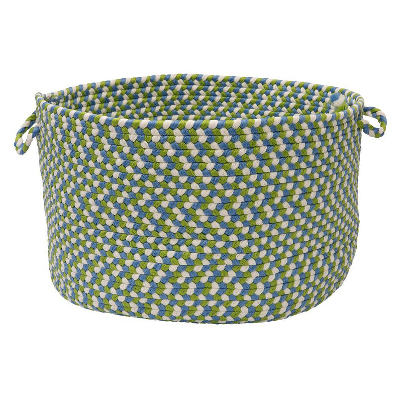 Carousel - Lime Spin 18"x12" Storage Basket