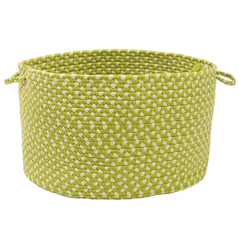 Montego - Lime Twist 18"x12" Utility Basket