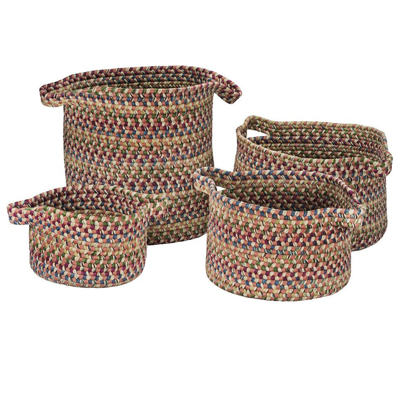 American Farmhouse Vintage 4-Piece Basket Set - Brick