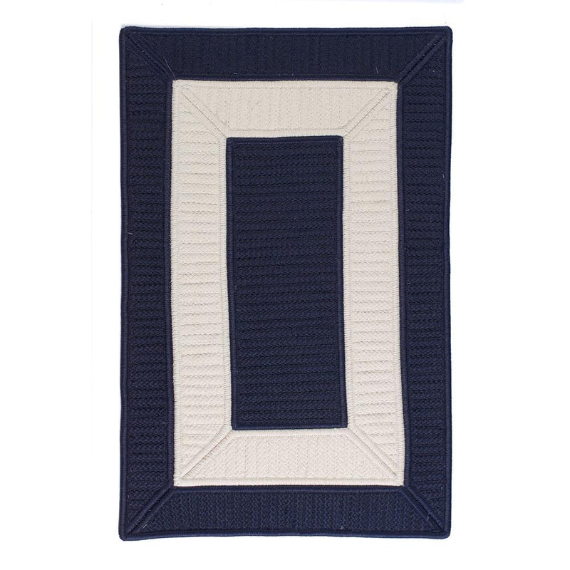 Rope Walk - Navy 8' square