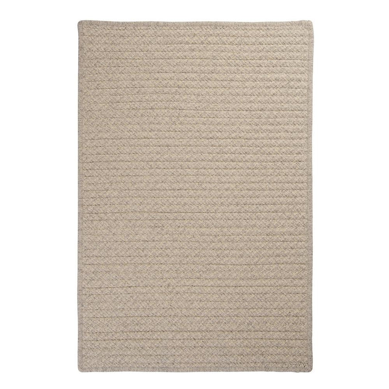 Natural Wool Houndstooth - Cream 10'x13'