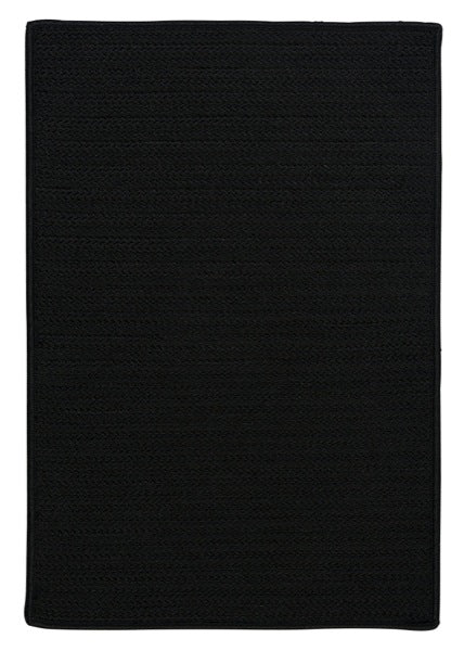 Simply Home Solid - Black 2'x8'