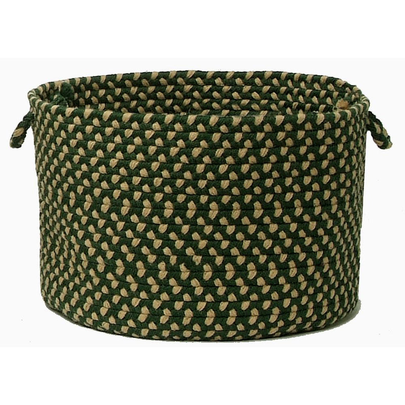 Brook Farm - Winter Green 18"x12" Utility Basket