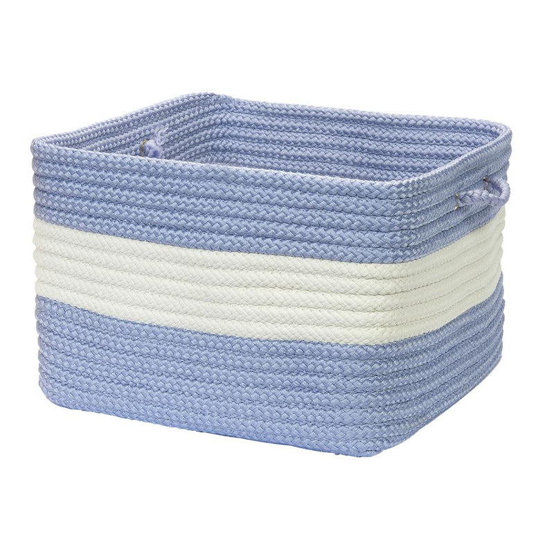 Rope Walk - Amethyst 18"x12" Utility Basket