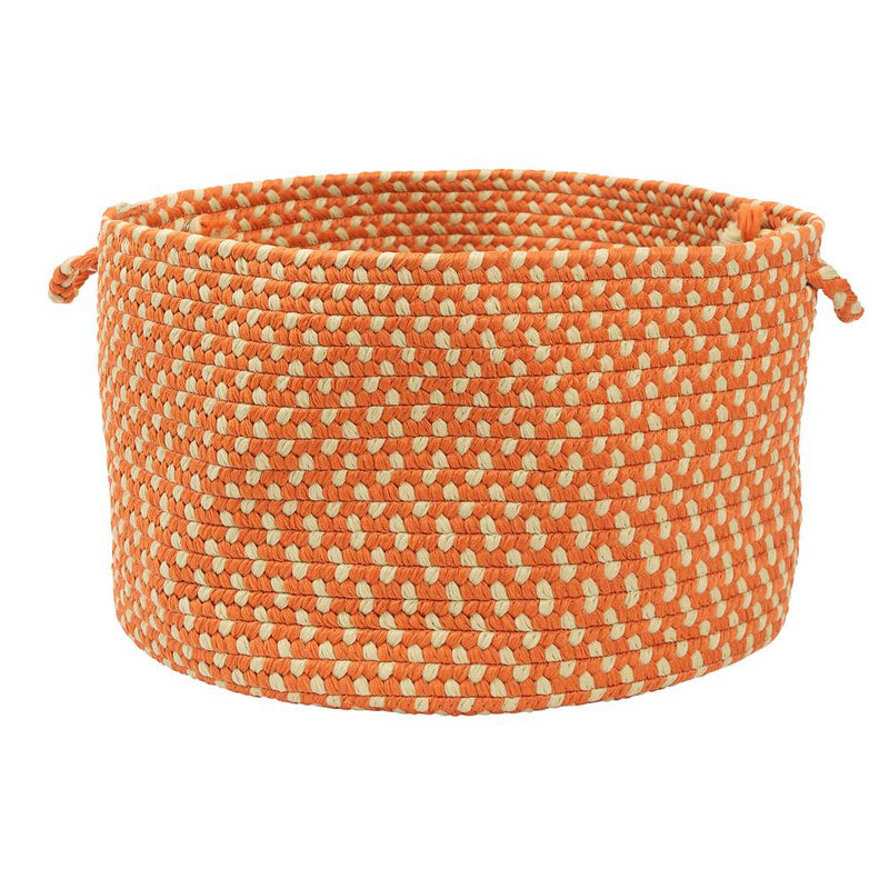 Montego- Tangerine 14"x10" Utility Basket