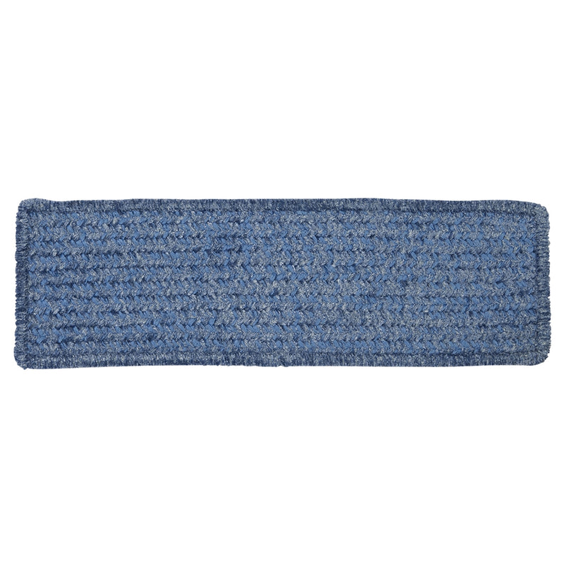 Simple Chenille - Petal Blue Stair Tread (single)