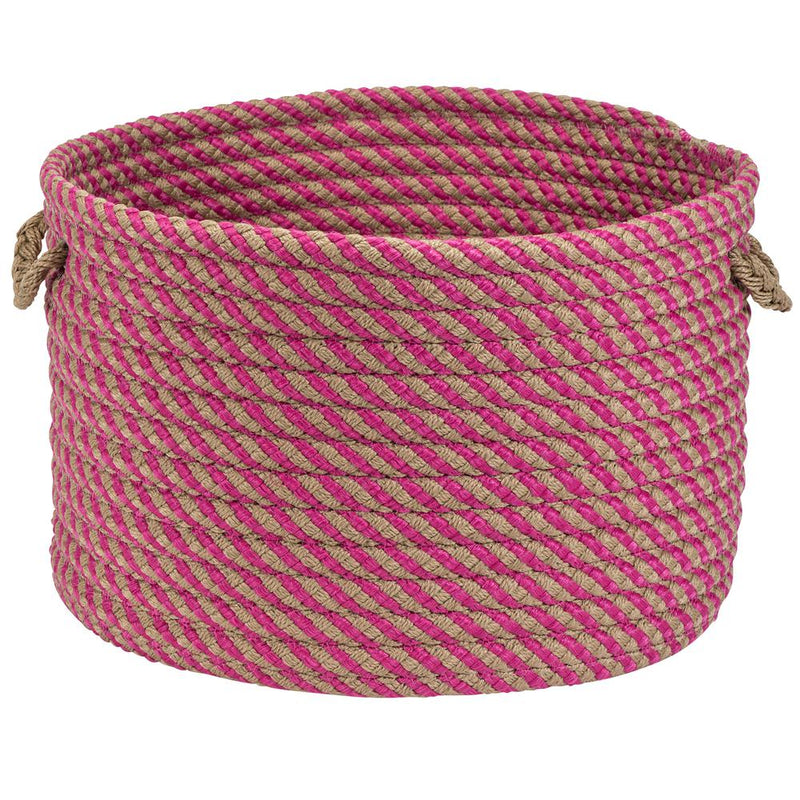 Cabana Basket - Magenta 13"x13"x9" Storage Basket