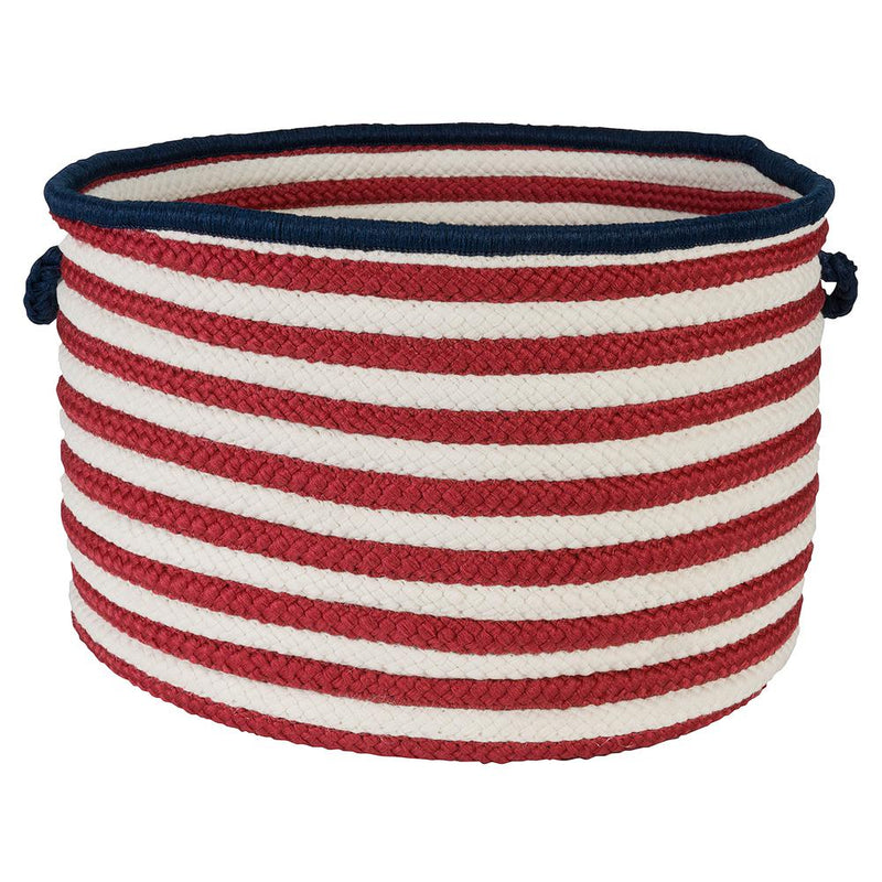 Patriot Basket Red White & Blue 18"x12" Basket