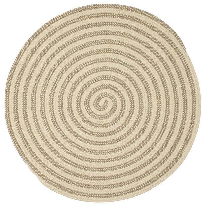 Woodland Round - Natural 7' round