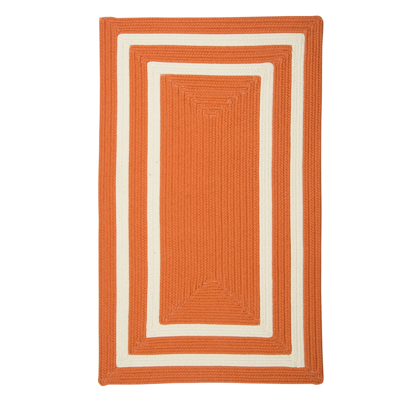 La Playa- Tangerine 10' square