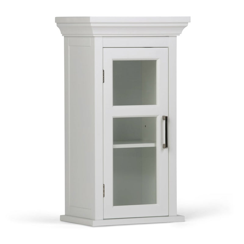 Avington Single Door Wall Cabinet In Pure White