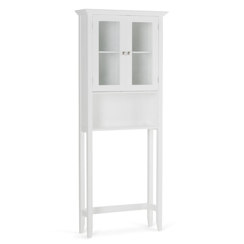 Acadian Space Saver Cabinet In Pure White