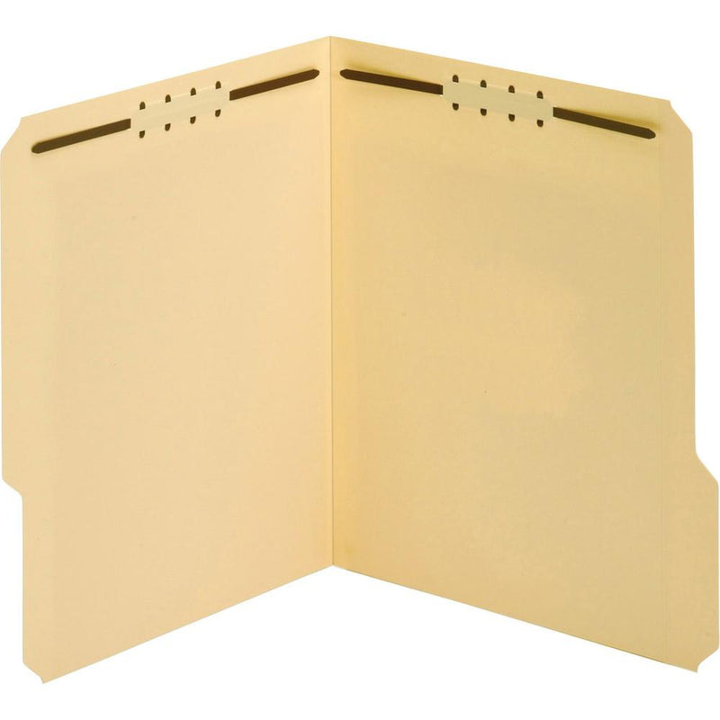 Pendaflex 1/3 Tab Cut Letter Recycled Top Tab File Folder - 8 1/2  x 11  - 3/4  Expansion - 1 Fastener(s) - 2  Fastener Capacity for Folder - Top Tab Location - Assorted Position Tab Position - Manila