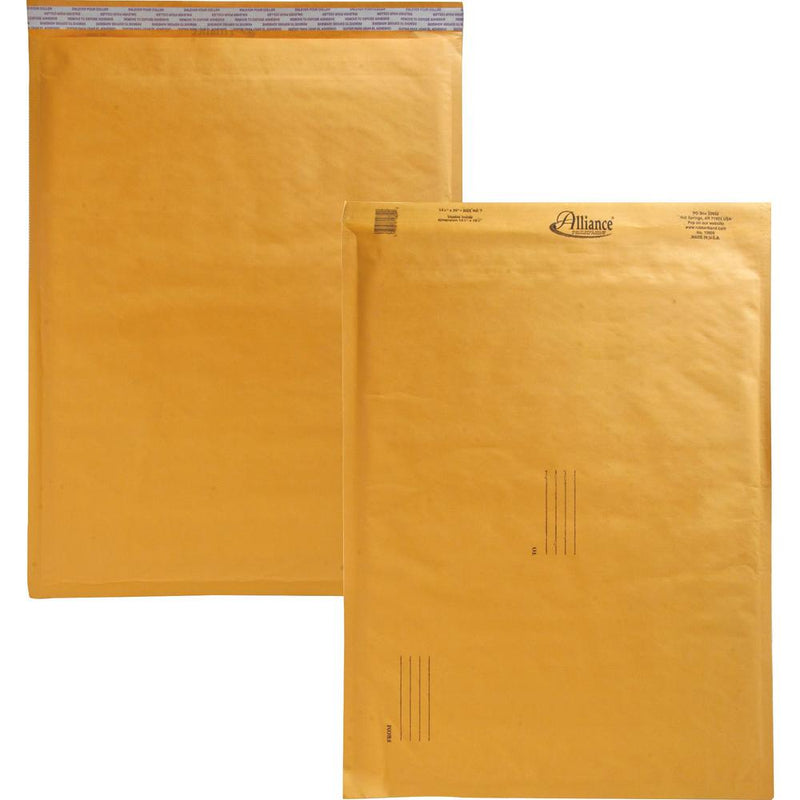 Alliance Rubber Kraft Bubble Mailers - Bubble -