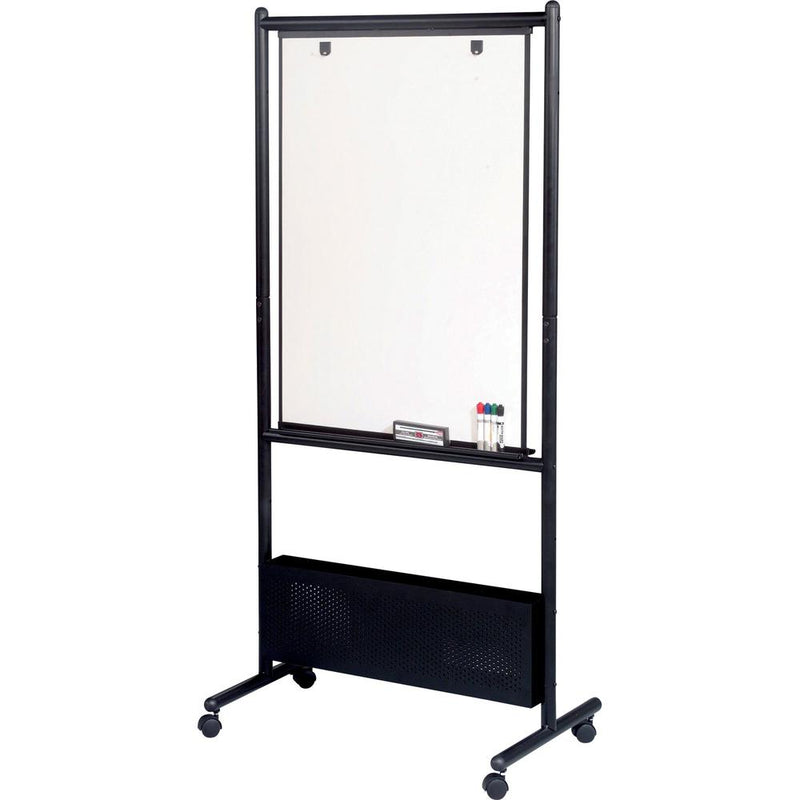 Black Double-sided Nest Easel - 31.5  (2.6 ft) W x 72  (6 ft) H - Steel Frame