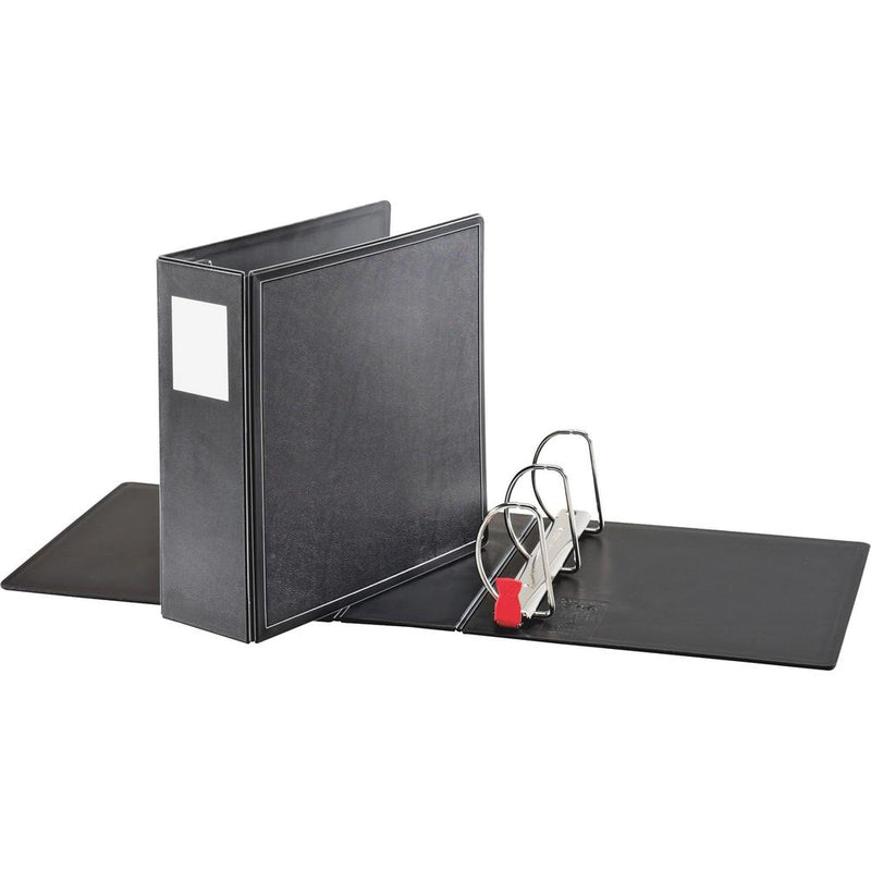 Cardinal SuperLife EasyOpen Locking Slant-D Binder - 4  Binder Capacity - Letter - 8 1/2  x 11  Sheet Size - 775 Sheet Capacity - 3 x D-Ring Fastener(s) - Polypropylene - Black - 2.60 lb - Hinged, Non