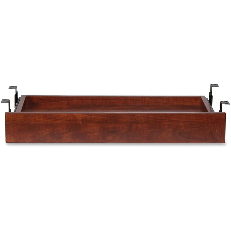 Lorell Universal Keyboard Tray - 28.4" Length x 16.7" Width x 5.1" Height - Cherry, Laminate