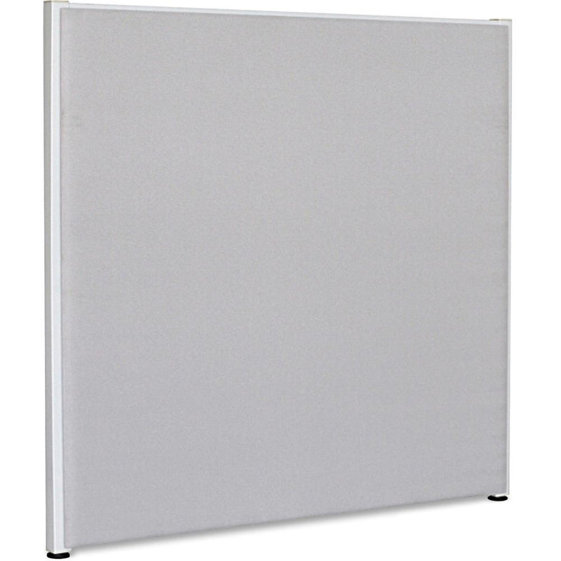 Lorell Panel System Partition Fabric Panel - 60.8" Width x 60" Height - Steel Frame - Gray - 1 Each