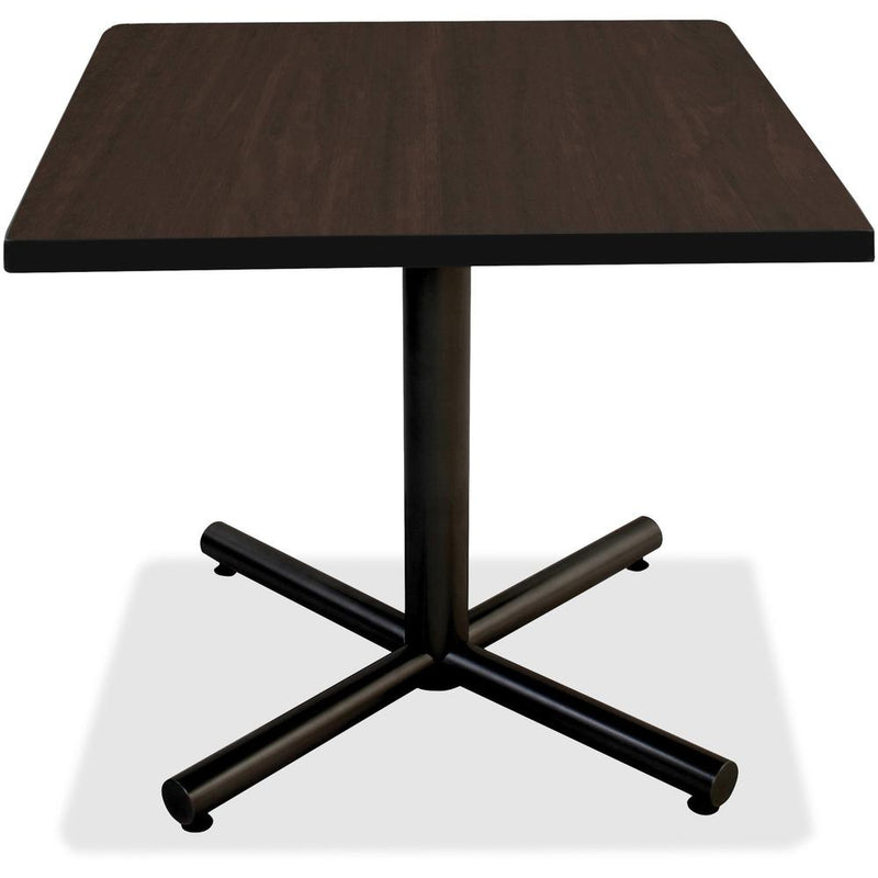 Lorell Hospitality Collection Tabletop - Square Top - 42" Table Top Length x 42" Table Top Width x 1" Table Top ThicknessAssembly Required - Espresso, High Pressure Laminate (HPL) - Particleboard - 1