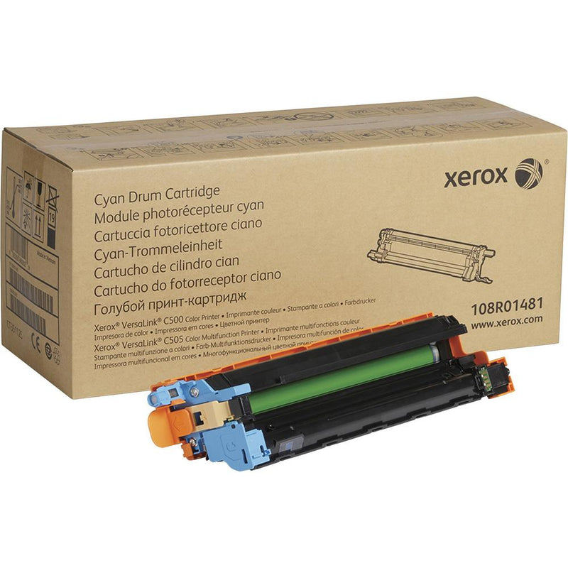 Xerox VersaLink C500/C505 Drum Cartridge - Laser Print Technology - 40000 Pages - 1 Each - Cyan