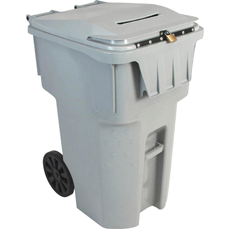 HSM 95 Gallon Shredder Bin - Light Gray