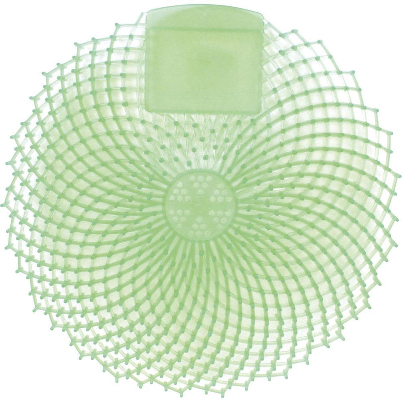 Genuine Joe Eclipse Anti-Splash Deodorizing Urinal Screen - Anti-splash - 1 Dozen - Green