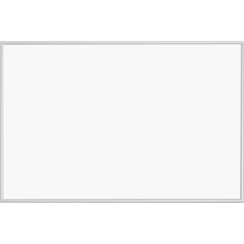 Lorell Dry-erase Board - 72  (6 ft) Width x 48  (4 ft) Height - White Styrene Surface - Silver Aluminum Frame - Rectangle - 1 Each