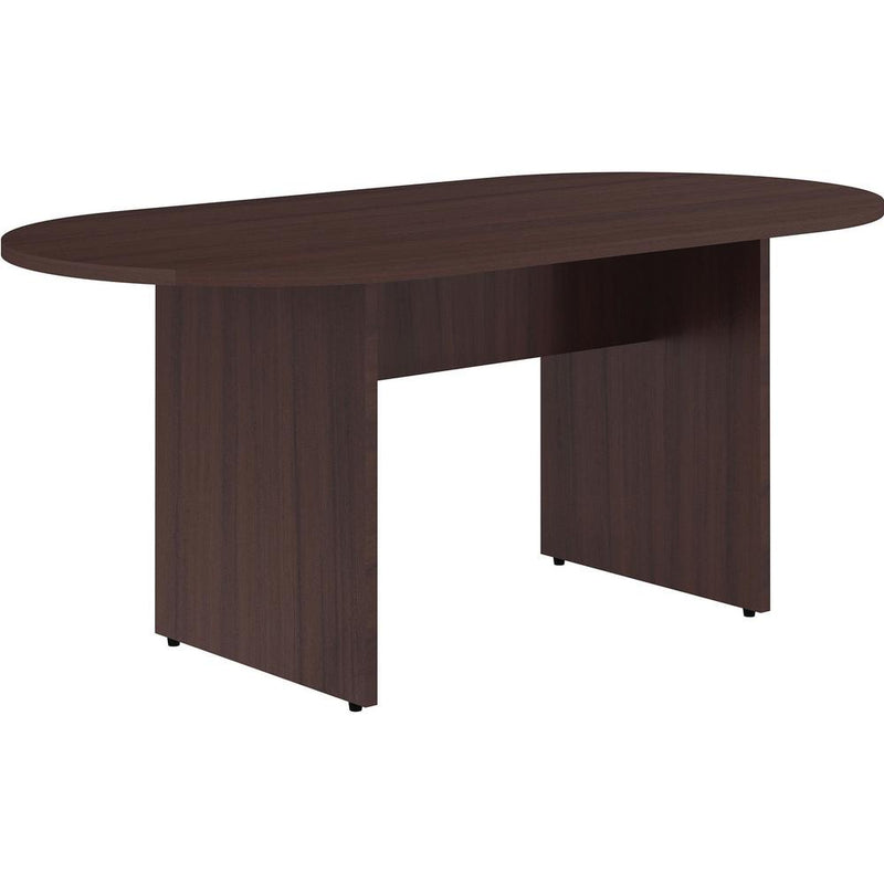 Lorell Essentials Oval Conference Table - 72" x 36" x 1.3" x 29.5"