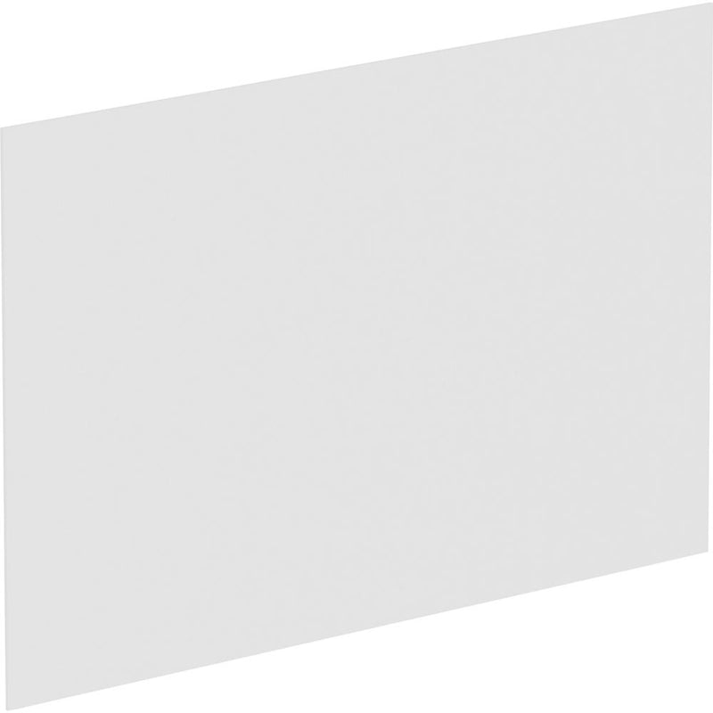 Lorell Adaptable Panel Divider - 24" Width x 2" Height x 37" Depth - Aluminum, Acrylic - Frosted - 1 Each