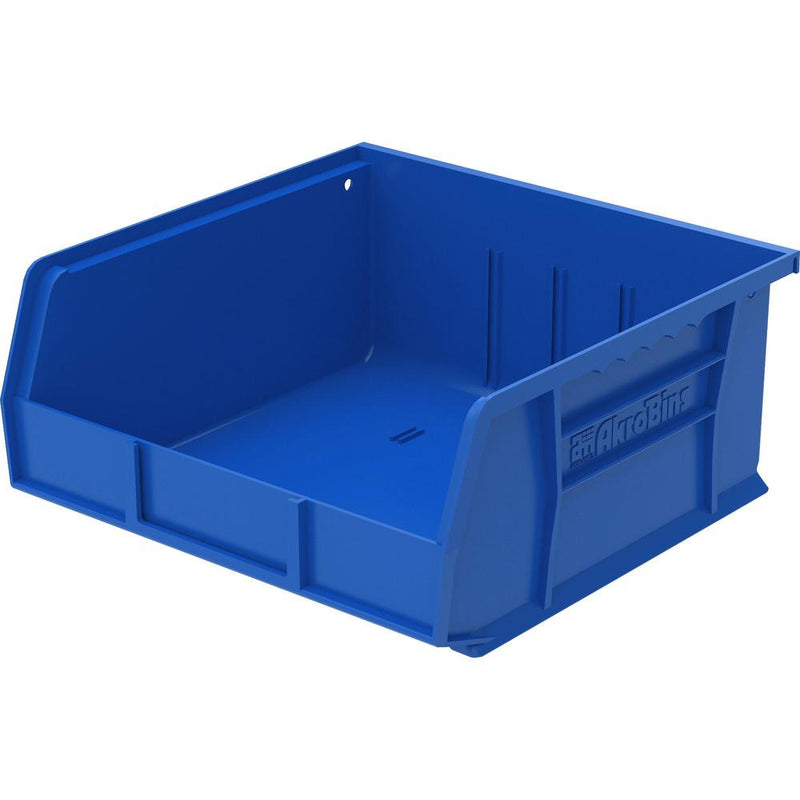 Akro-Mils AkroBin - 5  Height x 11  Width x 10.9  Depth - Unbreakable, Water Proof, Stackable, Corrosion Proof - Blue - Polymer - 1 Each